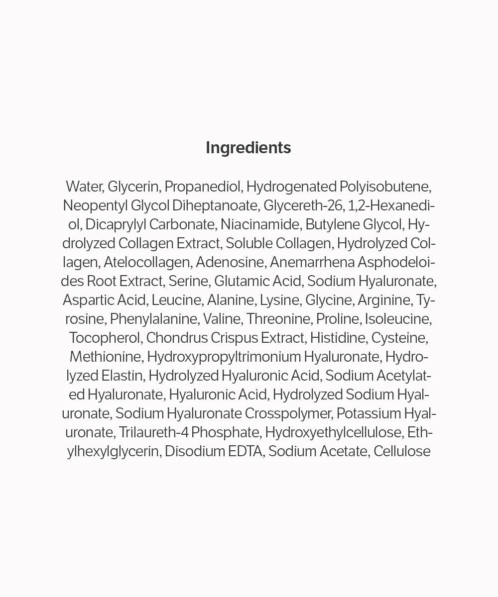 Deep Collagen Rejuvenation Serum | FILLER-LIKE EFFECT