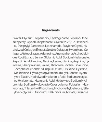 Deep Collagen Rejuvenation Serum | FILLER-LIKE EFFECT