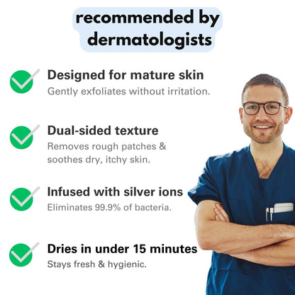 Japanese Exfoliating Scrub Towel