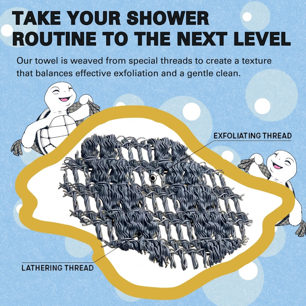 Japanese Exfoliating Scrub Towel