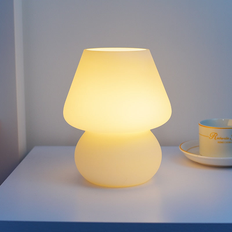 Anika ™ Mushroom Glass Table Lamp