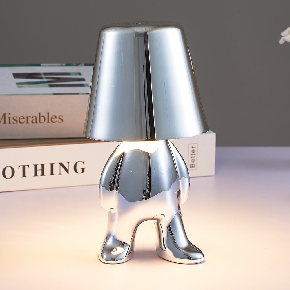 Thinker Desk Lamp | Human Thinker Table Lamp | Lumirevo