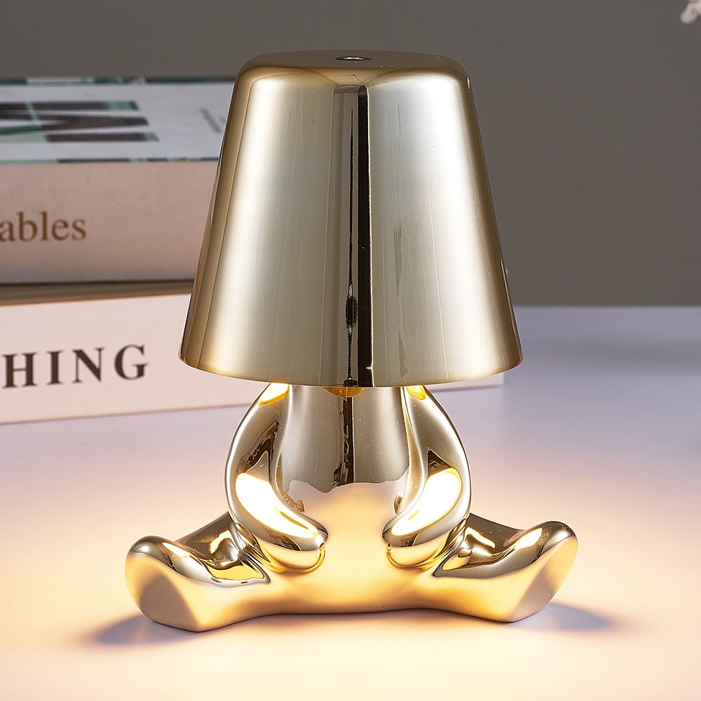 Thinker Desk Lamp | Human Thinker Table Lamp | Lumirevo