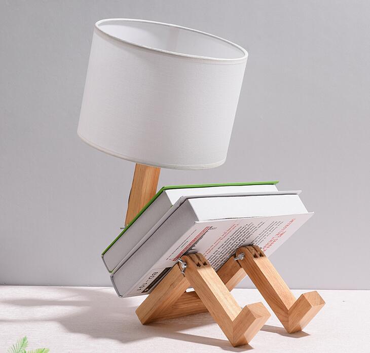 Lampe de table créative en bois Vida ™