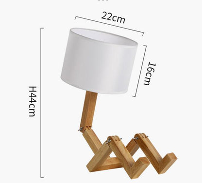 Lampe de table créative en bois Vida ™