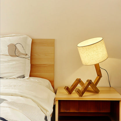 Vida ™ Wooden Creative Table Lamp