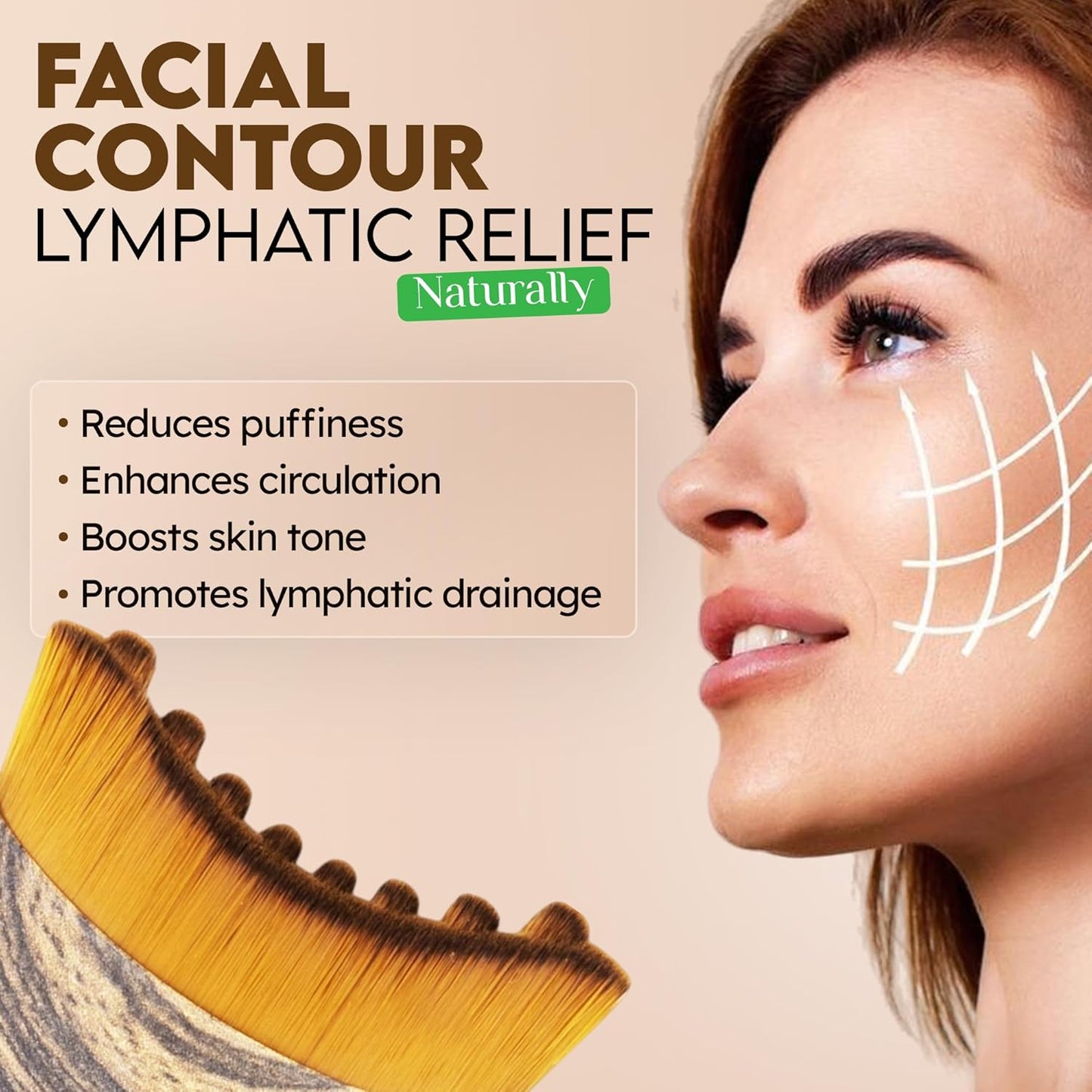 Lymphatic Contour Face Brush™