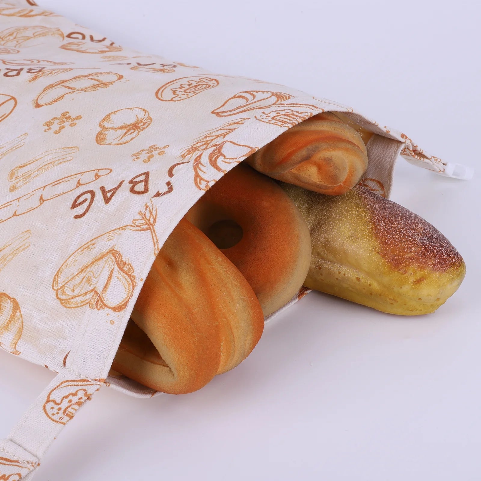 Reusable Cotton-Beeswax Bread Bag