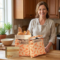 Reusable Cotton-Beeswax Bread Bag