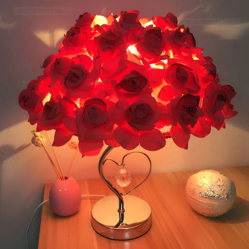 Radiant Rose LED Table Lamps