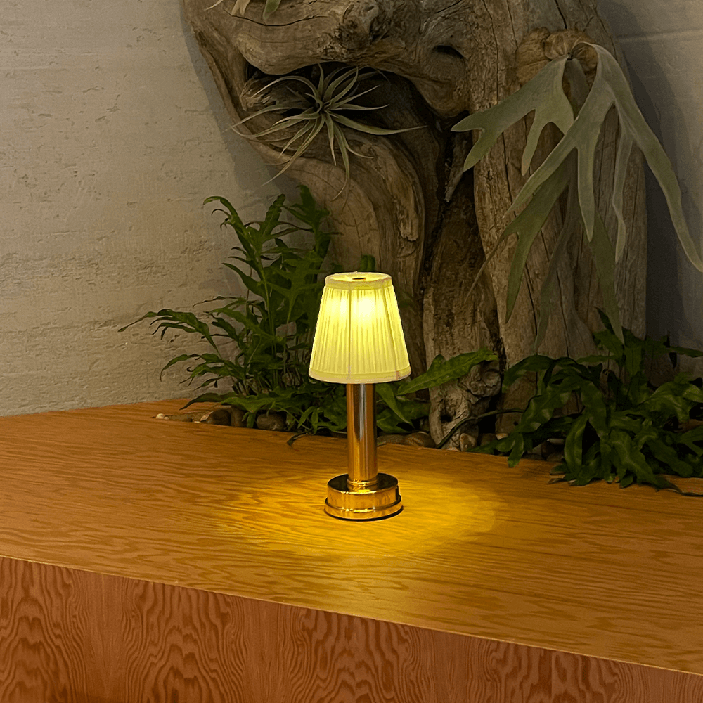 Cordless Fabric Table Lamp