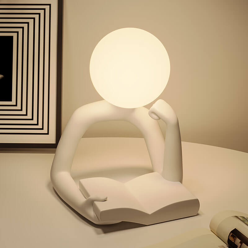 Reader Ornament Table Lamp