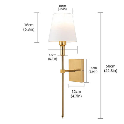 Moderne kabellose Wandleuchte