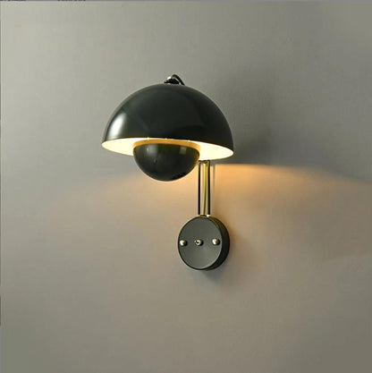 Vintage Nordic Flowerpot Wall Light