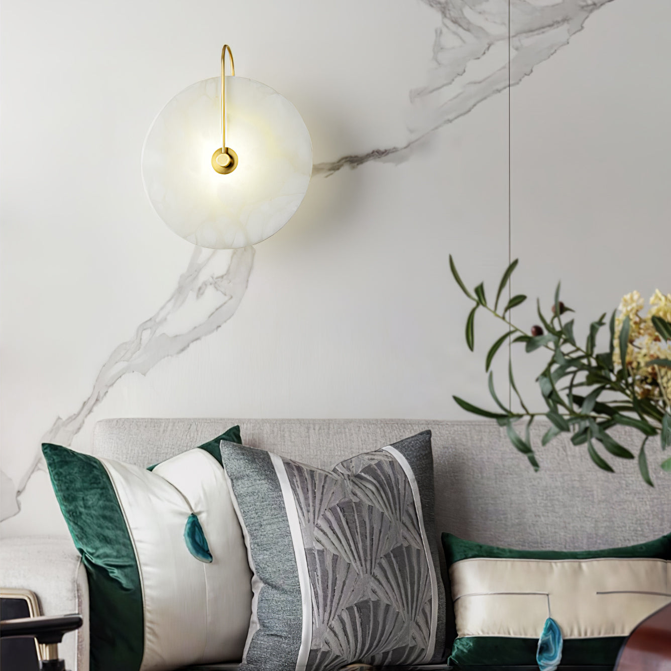 Elegante moderne Innenwandlampe