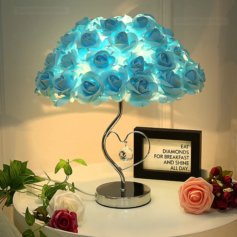 Radiant Rose LED Table Lamps