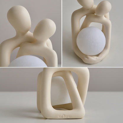 Aman™ Romantic Hugging Resin Lamp