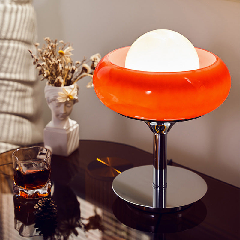 Vintage Glass Table Lamp