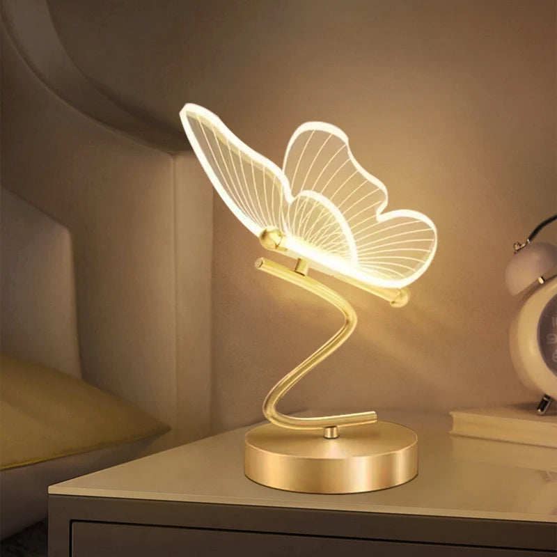 Butterfly LED Table Lamp