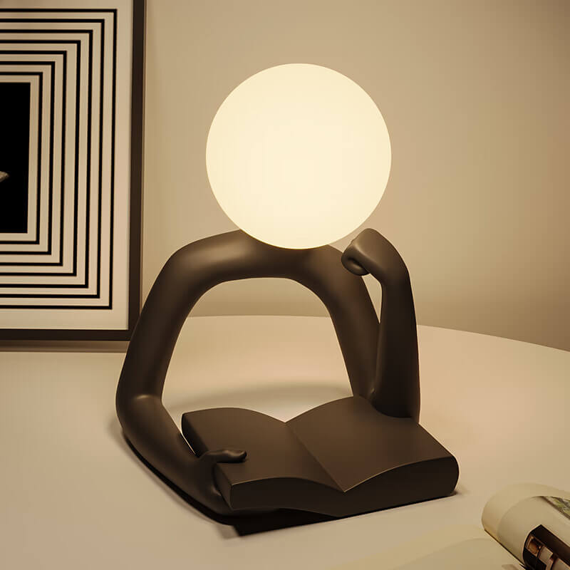 Reader Ornament Table Lamp