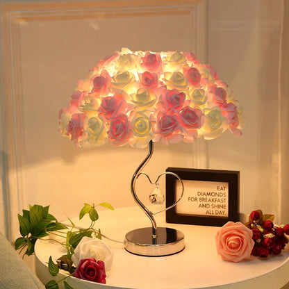 Radiant Rose LED Table Lamps