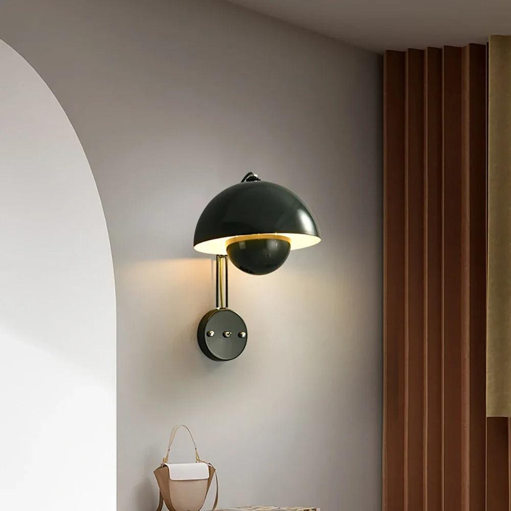 Vintage Nordic Flowerpot Wall Light