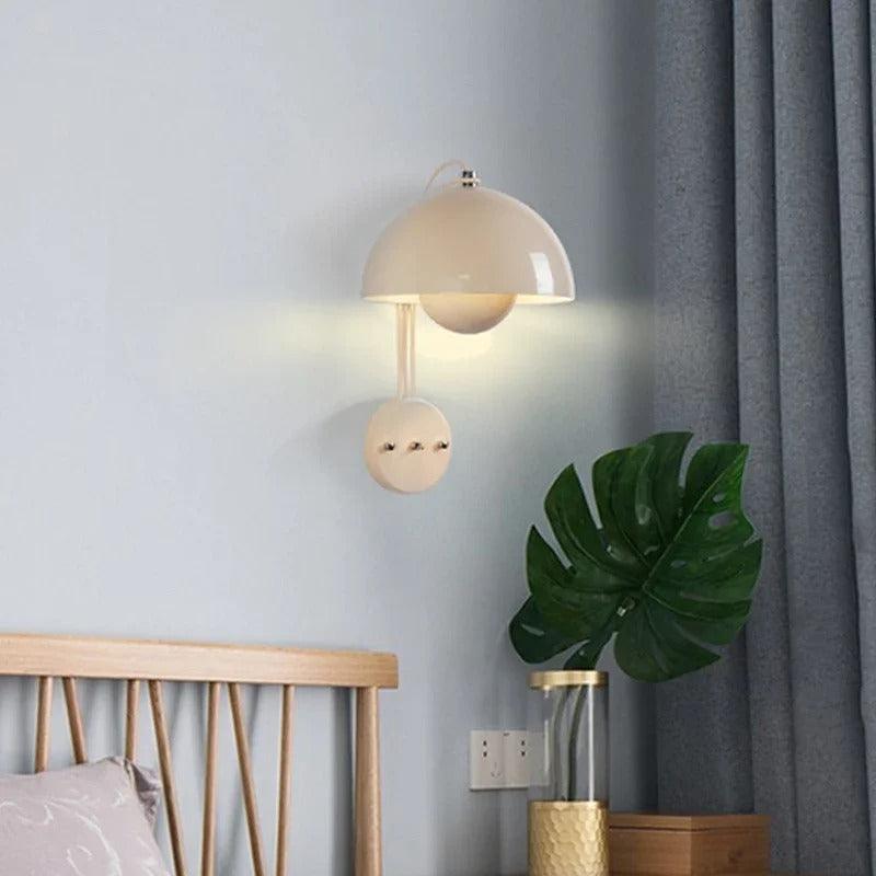 Vintage Nordic Flowerpot Wall Light