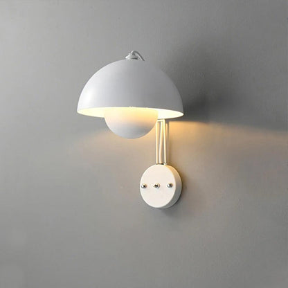 Vintage Nordic Flowerpot Wall Light