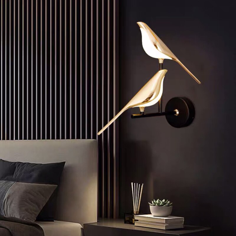 Indoor Wall Light Bird Design