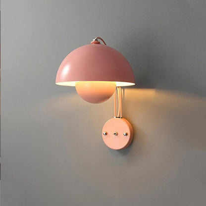 Vintage Nordic Flowerpot Wall Light