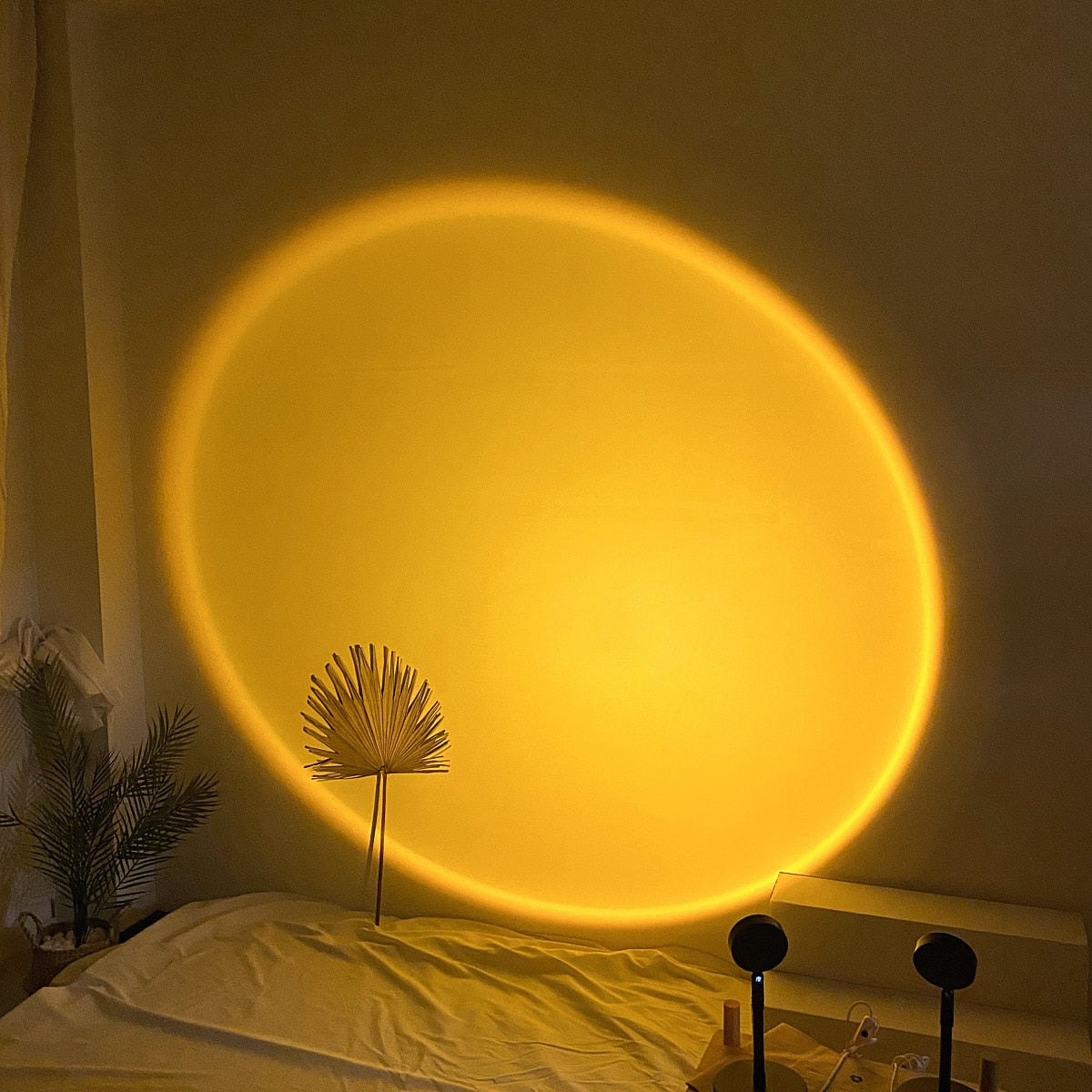 Zonsondergang bedlamp