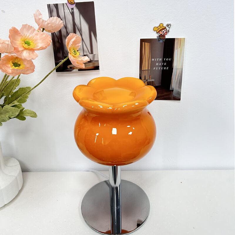 Flower Glass Table Lamp