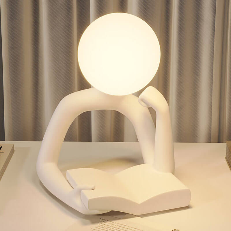 Reader Ornament Table Lamp