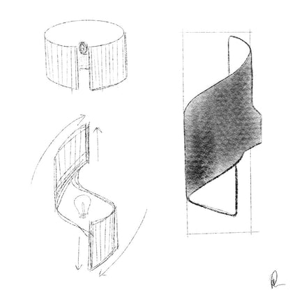 Stilvolle Außenwandleuchte