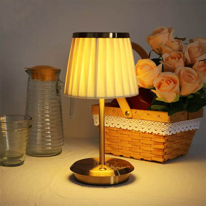 Elegante kabellose Tischlampe