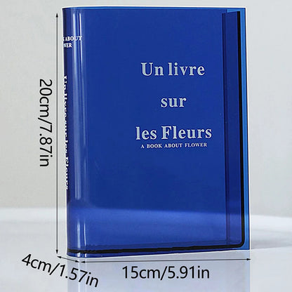 Libro vaso di fiori