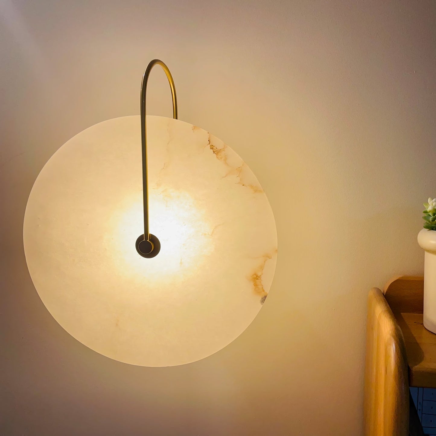 Elegante moderne Innenwandlampe