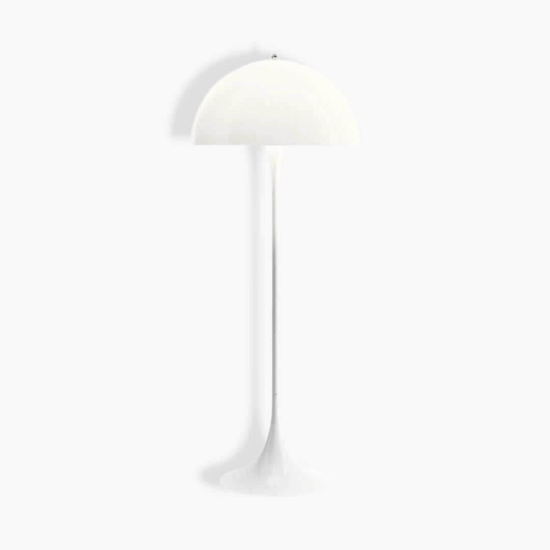 Elegante skandinavische Pilz-Stehlampe