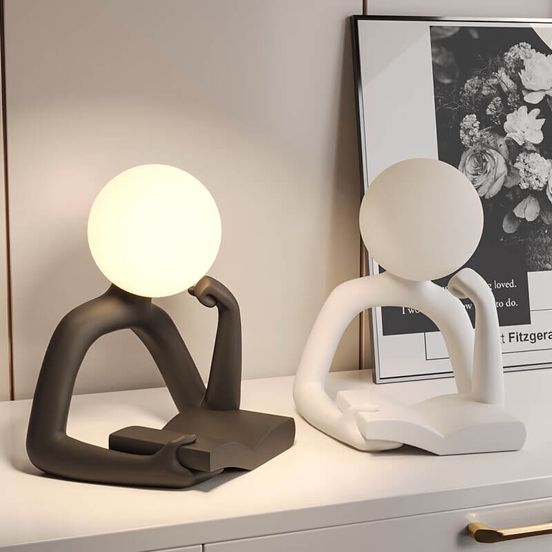 Reader Ornament Table Lamp