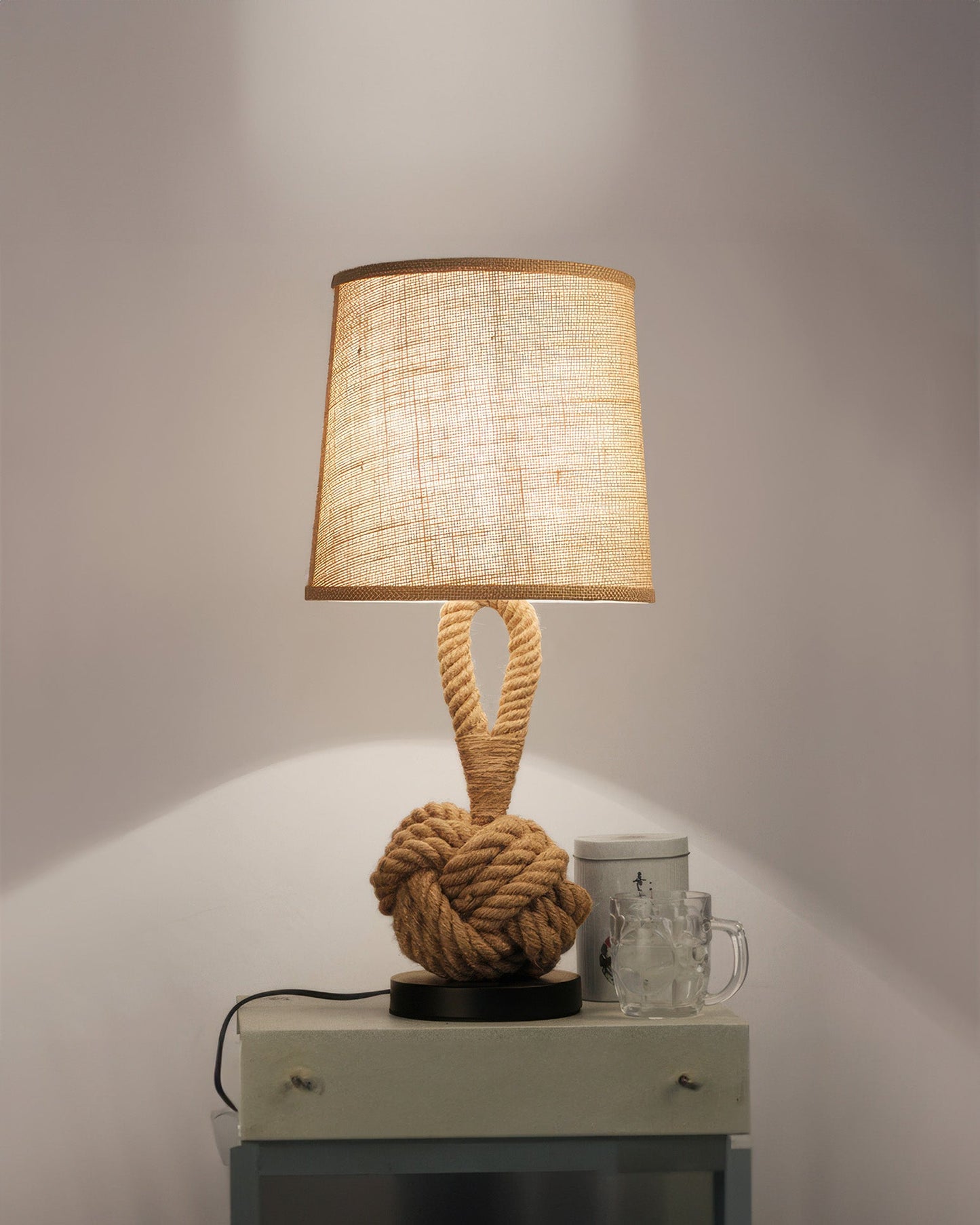 Nordic Rope Table  Lamp