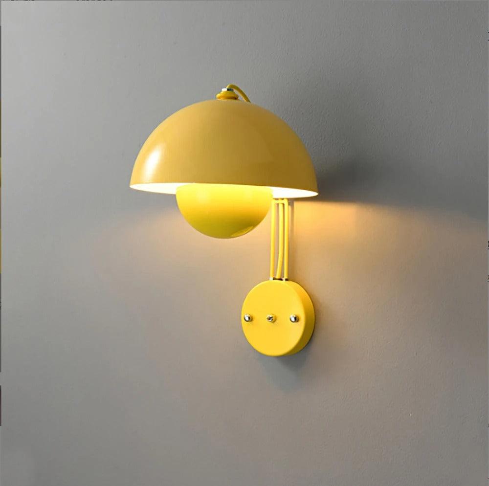 Vintage Nordic Flowerpot Wall Light