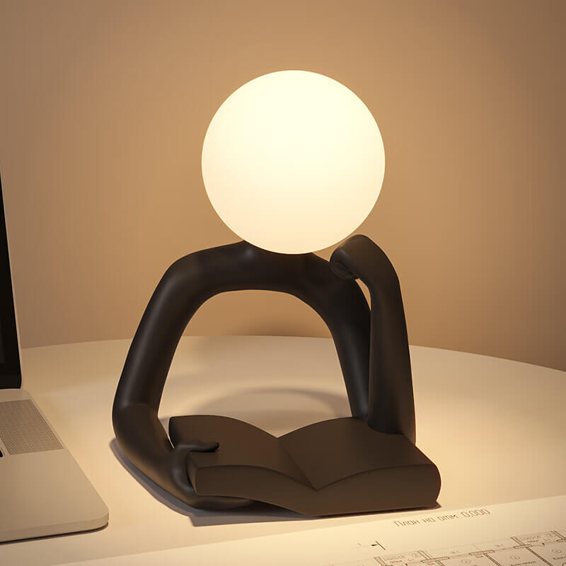 Reader Ornament Table Lamp