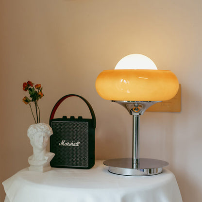 Vintage Glass Table Lamp