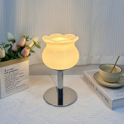 Flower Glass Table Lamp