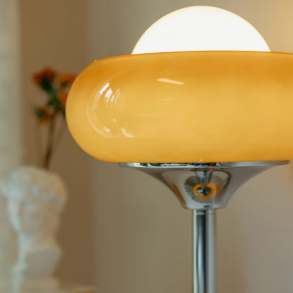 Vintage Glass Table Lamp