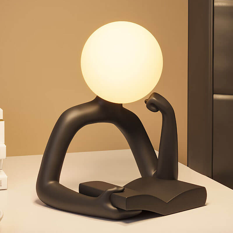 Reader Ornament Table Lamp