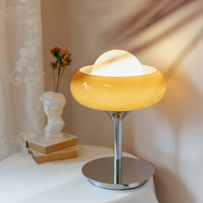 Vintage Glass Table Lamp