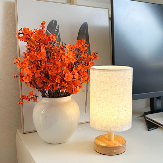 Nordic Linen Table Lamp