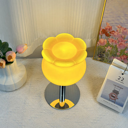 Flower Glass Table Lamp