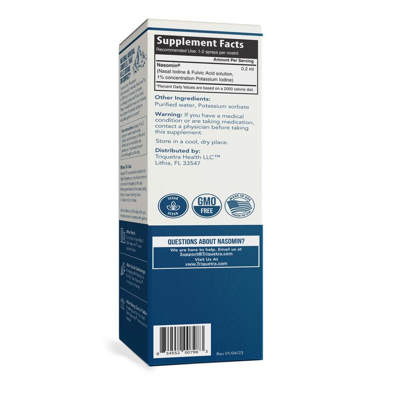 Nasomin Nasal Iodine Cleanse